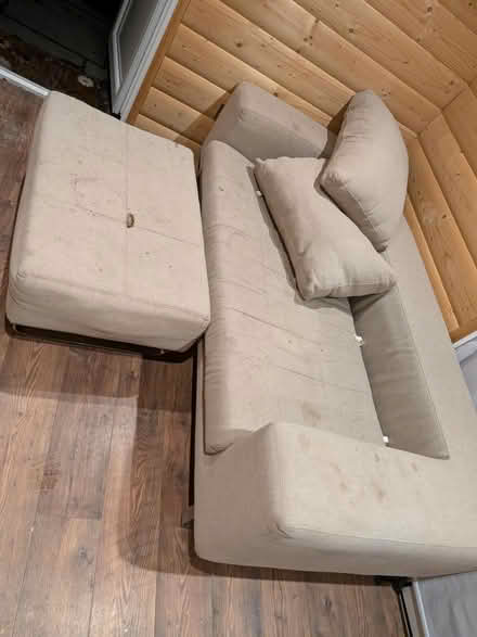 Photo of free 3 seater with leg rest (Emmer green RG4) #2