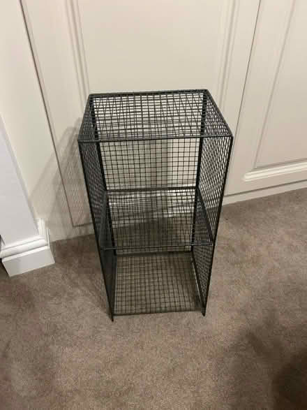 Photo of free Small 2 shelf metal shelf (S35 Chapeltown) #1