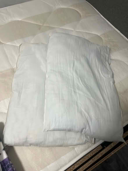 Photo of free Duvet, fleece blanket and pillows (N19) #4
