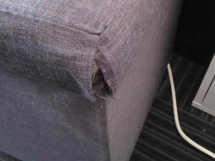 Photo of free Fabric Ottoman (Summersdale PO19) #3