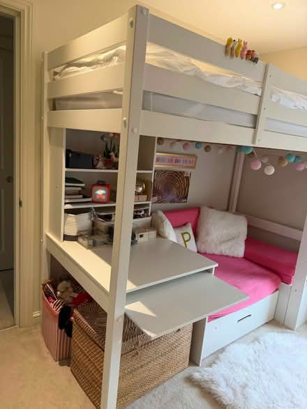 Photo of free Kids cabin bed (with futon) - dismantle required and collect (Kew TW9) #1