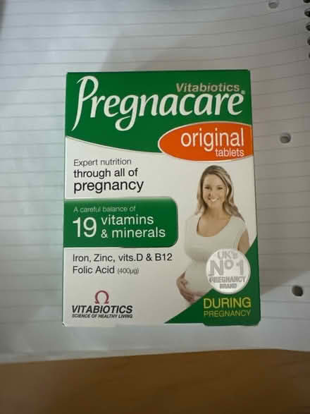 Photo of free Pregnacare Vitamins 38 tablets (Haringey ladder N8) #1