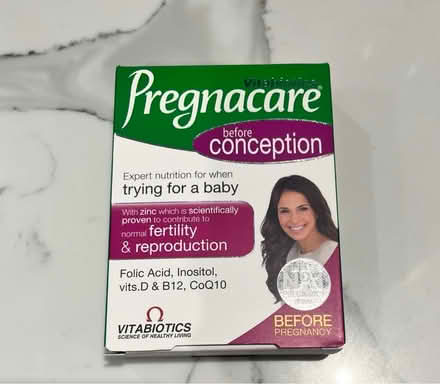 Photo of free Pregnancy and Conception Vitamins (SL8 Bourne End -near station) #2