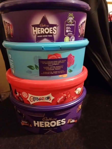 Photo of free EMPTY sweet tubs (Orleton SY8) #1