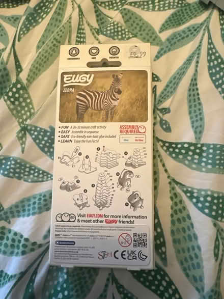 Photo of free Zebra cardboard model kit (Roath CF24) #2