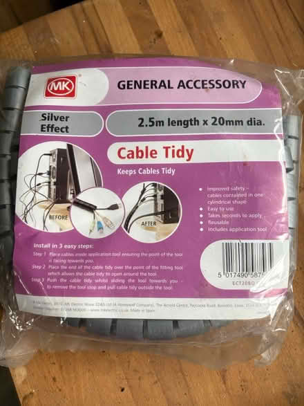 Photo of free 2.5m cable tidy (Glazebrook, WA3) #1