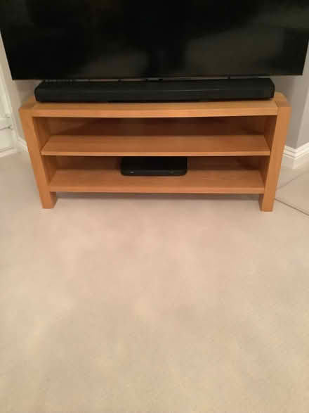 Photo of free Oak corner TV unit. (Stock CM4) #1
