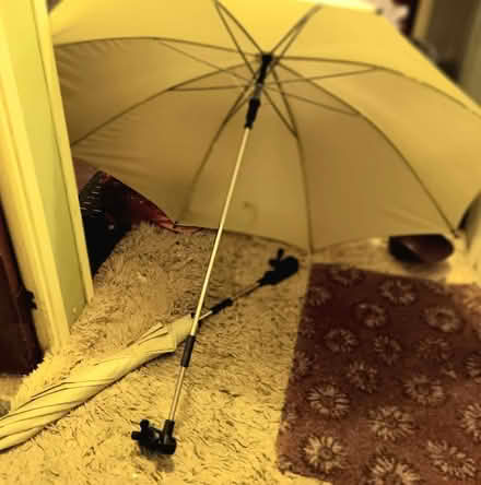 Photo of free 2 parasol type brollies (Allington NG32) #1