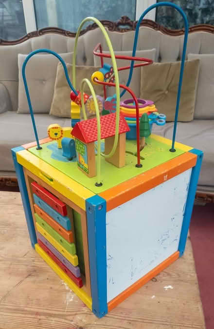 Photo of free Wooden Activity Cube & Blocks Set (Wigmore ME8) #2