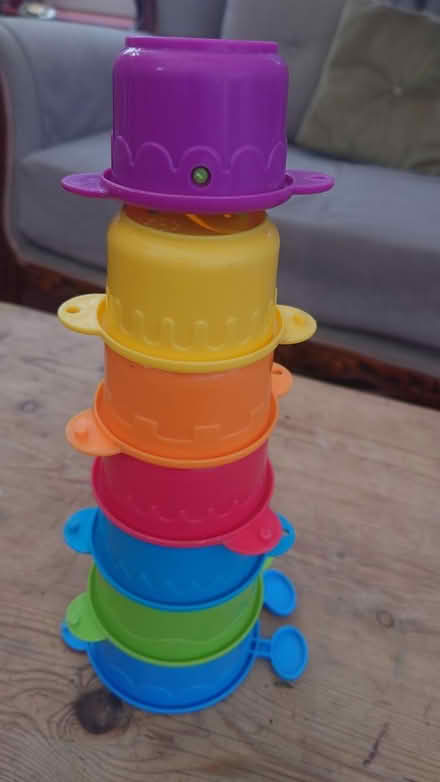 Photo of free Munchkin Caterpillar Stacking Cups (Wigmore ME8) #3