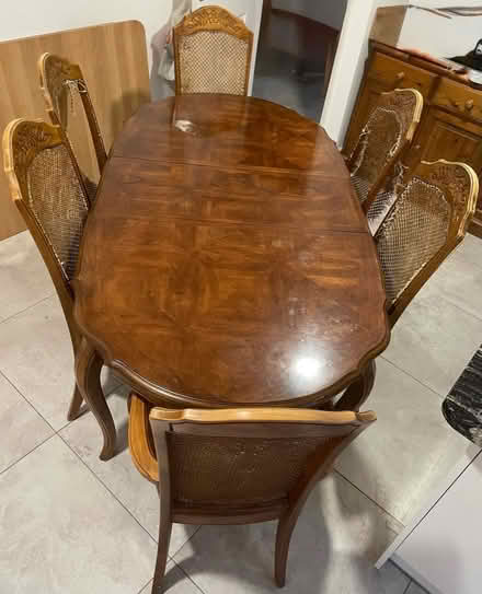 Photo of free Dining table and 6 chairs (Hampden Park BN22) #4