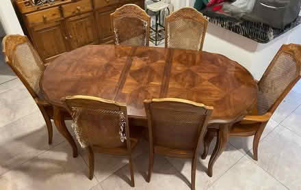 Photo of free Dining table and 6 chairs (Hampden Park BN22) #3
