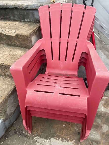 Photo of free 4 yard chairs (Mount Vernon) #1