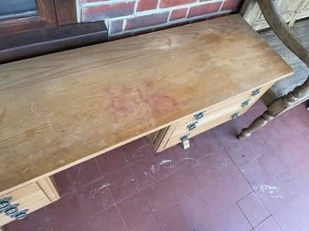 Photo of free Real OakLong tv unit/dressing table (CR0) #1