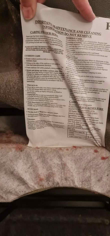 Photo of free 2 seat leather sofa (Chelmsford CM1) #2