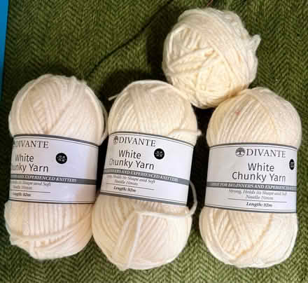 Photo of free White chunky yarn (Chandlers Ford SO53) #1