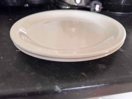 Photo of free 2 Plain white dinner plates (Hemel Hempstead HP2) #1