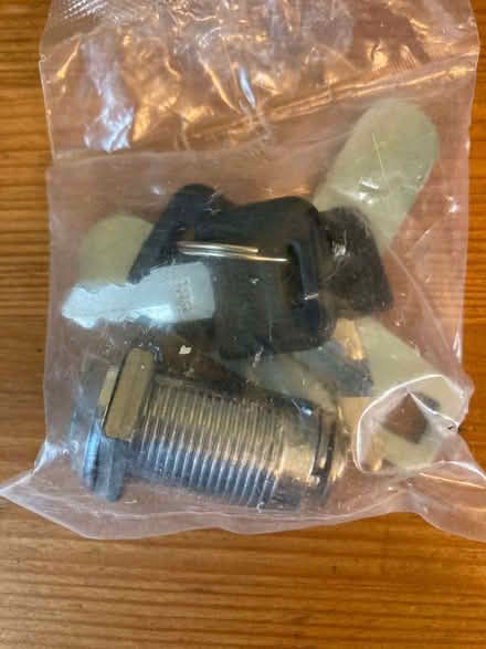 Photo of free Unused Lock Barrel And Keys For Filing Cabinet (CT5) #1