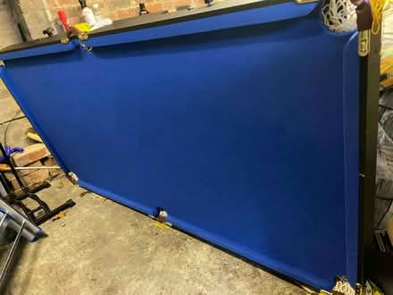 Photo of free Pool table (folding legs) (Ludlow SY8) #1
