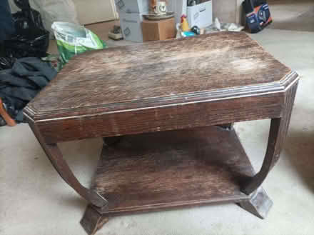 Photo of free Small wooden table (Herongate CM13) #1