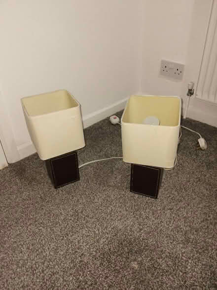 Photo of free 2 table lamps (Childwall L25) #1