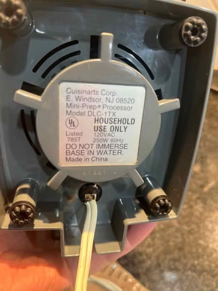 Photo of free Cuisinart Mini Food Processor (West Ridge) #3