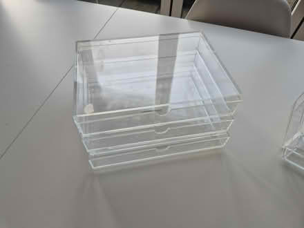 Photo of free plastic storage boxes (Balham SW12) #2