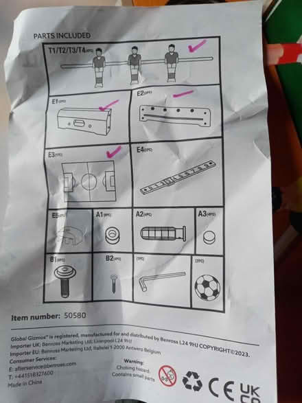 Photo of free Tabletop football (Mottingham) #2