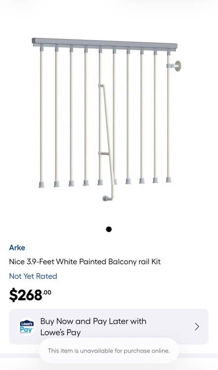 Photo of free Balcony railing kit (Colesville, md) #1