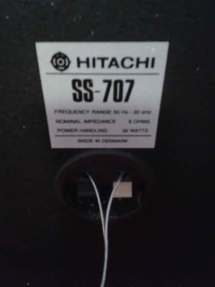 Photo of free Hitachi speakers 2 way (Lower Earley RG6) #2