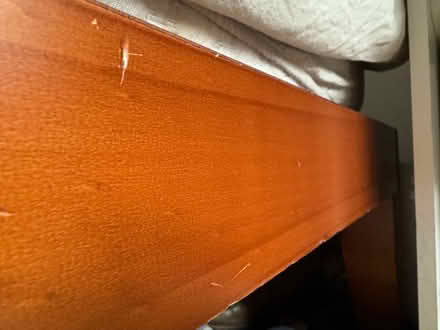 Photo of free Wooden double bed (Hackney) #3