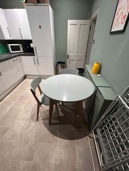 Photo of free Round Dining Table & Chairs (Hammersmith) #1