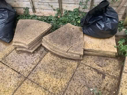 Photo of free 12 paving slabs (BS11) #1