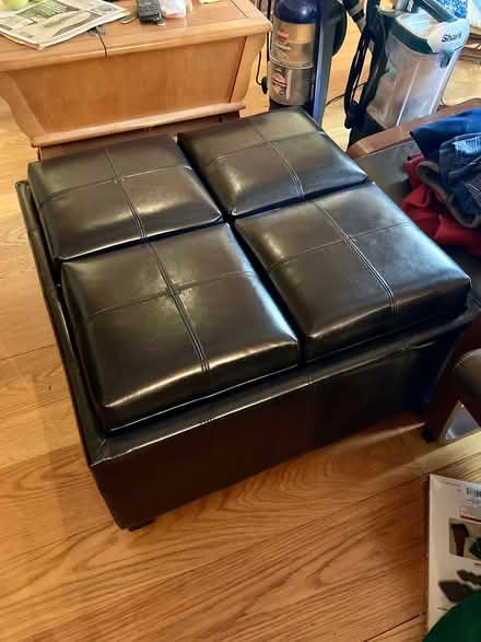 Photo of free Storage ottoman (Stockton NJ) #1