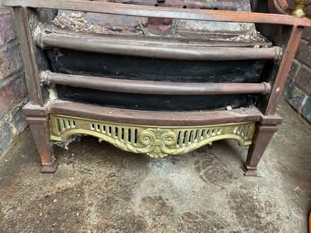 Photo of free Cast iron and brass fire basket (Great missenden HP16 9AA) #2