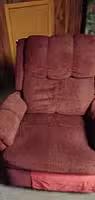 Photo of free Pair of Burgundy Reclyners (North End) #3