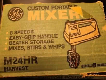 Photo of free GE Portable Hand Mixer (20874) #1