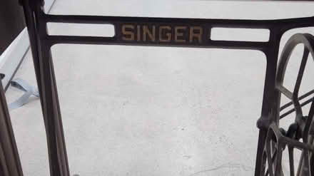 Photo of free SINGER TREADLE BASE table (Birchmount and Danforth) #2