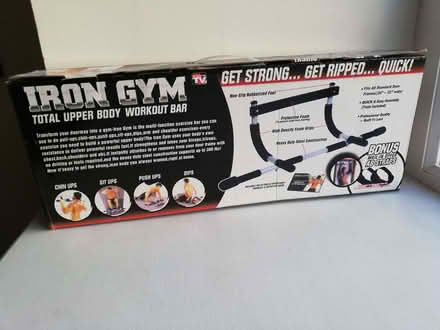 Photo of free 'Iron Gym' upper body workout bar (Bradleys Both BD20) #2