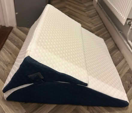 Photo of free 2 x Bed wedge foam pillow supports (Ockbrook Derby) #1