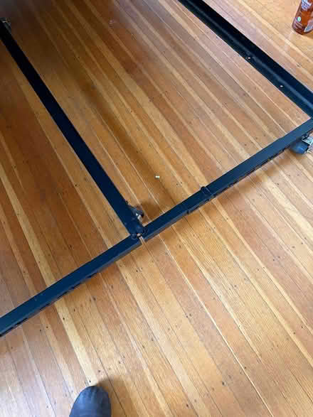 Photo of free box spring/ hollywood frame (downtown andover) #2