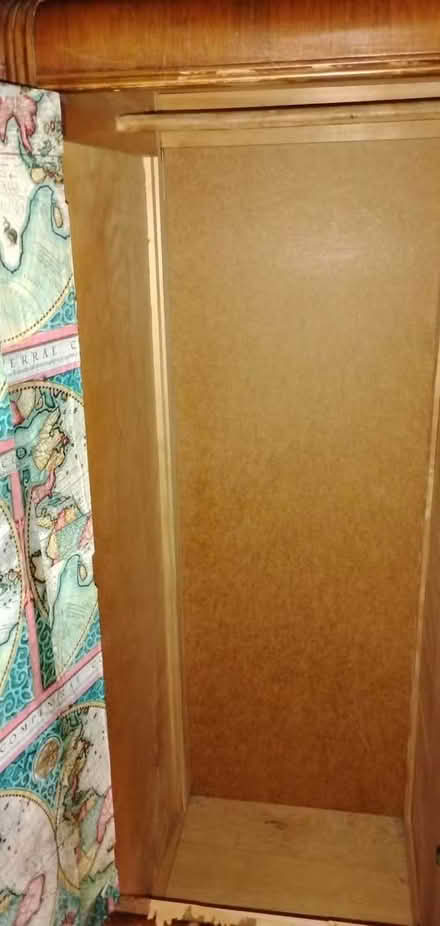 Photo of free Vintage Wood Armoire / Wardrobe (North End) #2