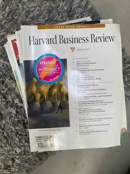 Photo of free Harvard Business Review Magazines (Teddington) #1
