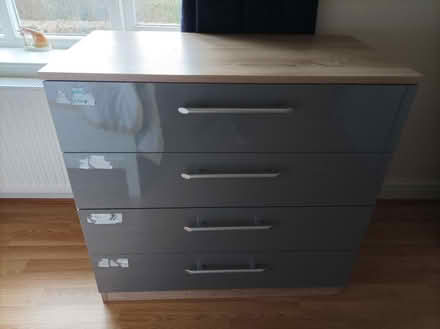 Photo of free Small chest of drawers (LL164RD) #1
