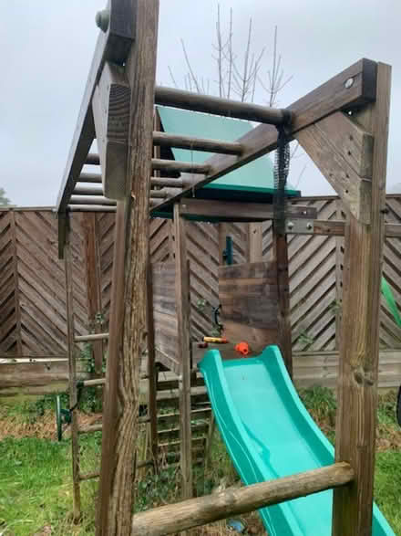 Photo of free Plastic garden storage large (caterham) #2