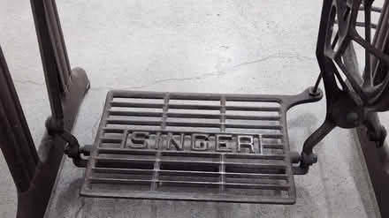 Photo of free SINGER TREADLE BASE table (Birchmount and Danforth) #4