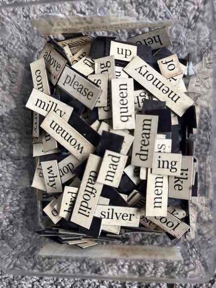 Photo of free Fridge poetry fridge magnets (Cheylesmore CV3) #1