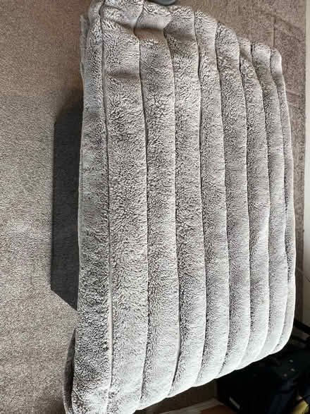 Photo of free Grey Throw For Furniture/Bed (Elm Park RM12) #1