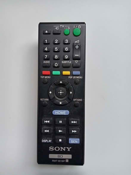 Photo of free Sony DVD/TV remote control (Netherfield MK6) #1