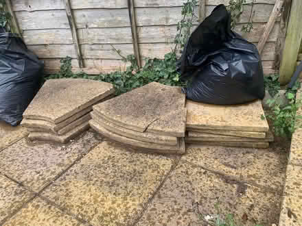 Photo of free 12 paving slabs (BS11) #2